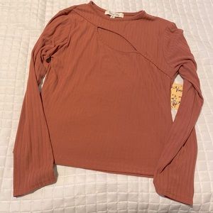 Body con long sleeve shirt